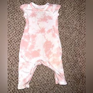 Baby Girl Tie Dye Romper Jumpsuit